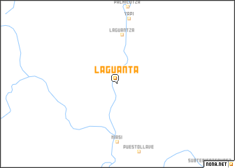 map of La Guanta