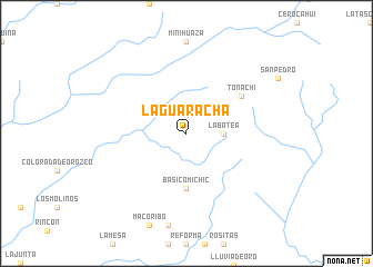 map of La Guaracha