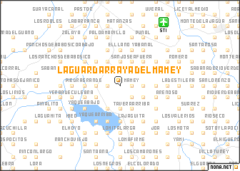 map of La Guardarraya del Mamey