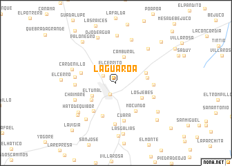 map of La Guaroa