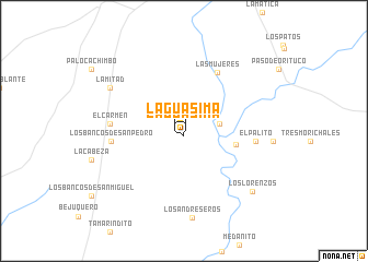 map of La Guasima