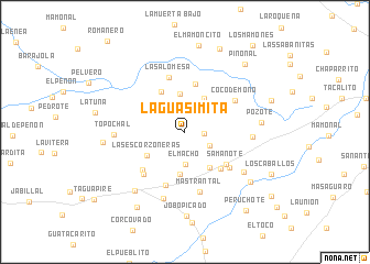 map of La Guasimita