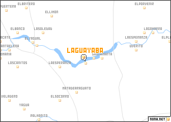 map of La Guayaba