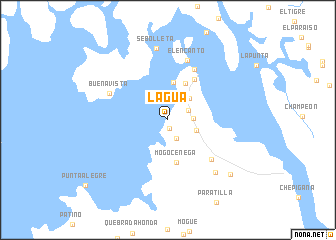 map of Lagúa