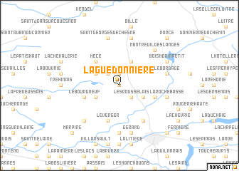 map of La Guedonnière