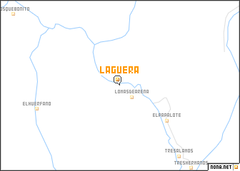 map of La Güera