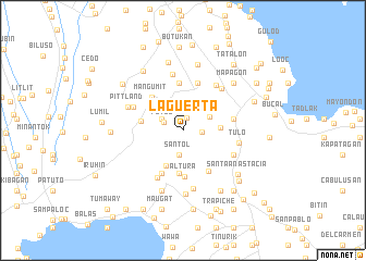 map of Laguerta