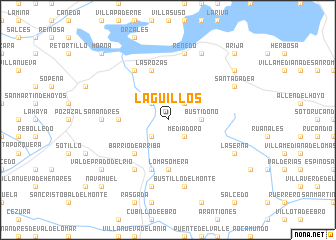 map of Laguillos