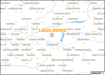map of La Guilmarais