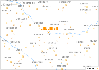 map of La Guinea