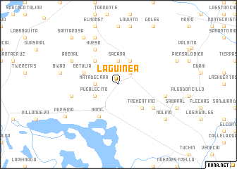 map of La Guinea