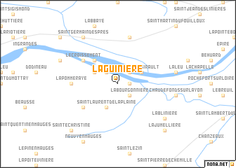 map of La Guinière