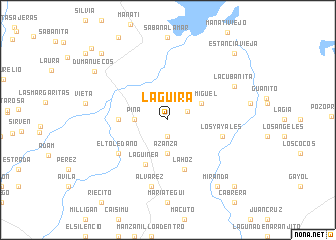 map of La Güira