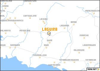 map of La Güira