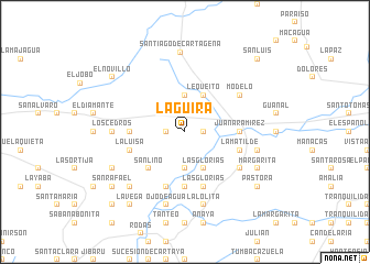 map of La Güira