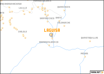 map of La Guisa
