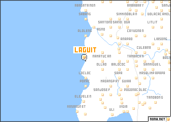 map of Laguit