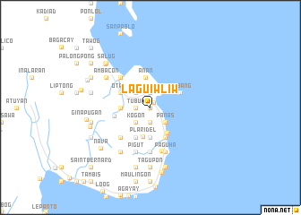 map of Laguiwliw