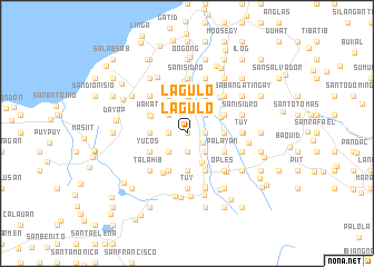 map of Lagulo