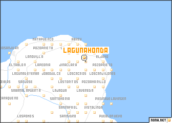 map of Laguna Honda