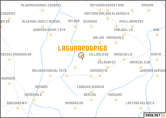 map of Laguna-Rodrigo