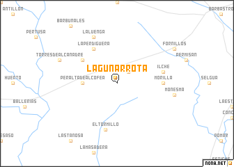 map of Lagunarrota