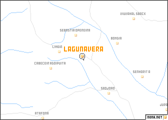 map of Laguna Verá