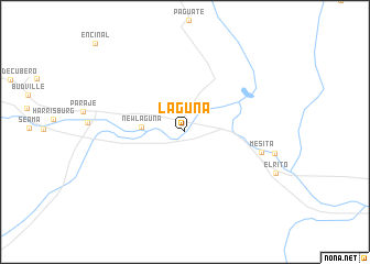 map of Laguna