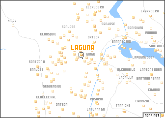 map of Laguna