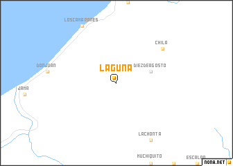 map of Laguna