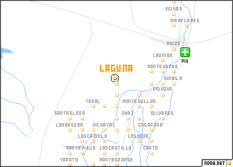 map of Laguna