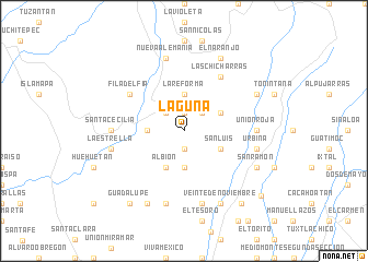 map of Laguna