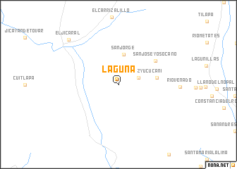 map of Laguna