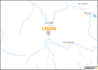 map of Laguna