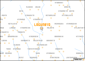 map of Lagunbyo