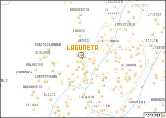 map of Laguneta