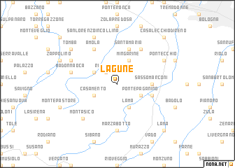 map of Lagune