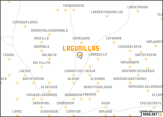 map of Lagunillas