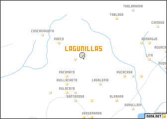 map of Lagunillas