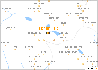 map of Lagunilla