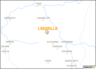 map of Lagunilla