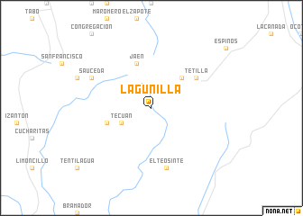 map of Lagunilla