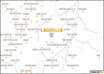 map of Lagunilla