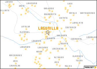 map of Lagunilla