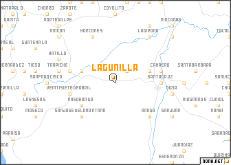 map of Lagunilla