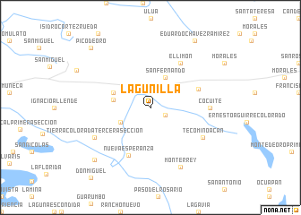 map of Lagunilla