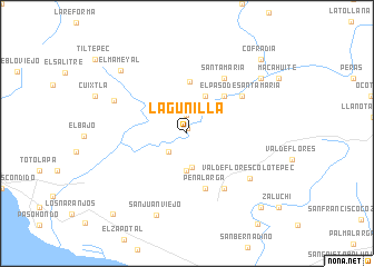 map of Lagunilla