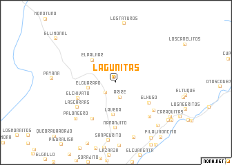 map of Lagunitas