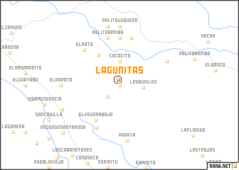 map of Lagunitas