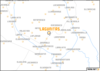 map of Lagunitas